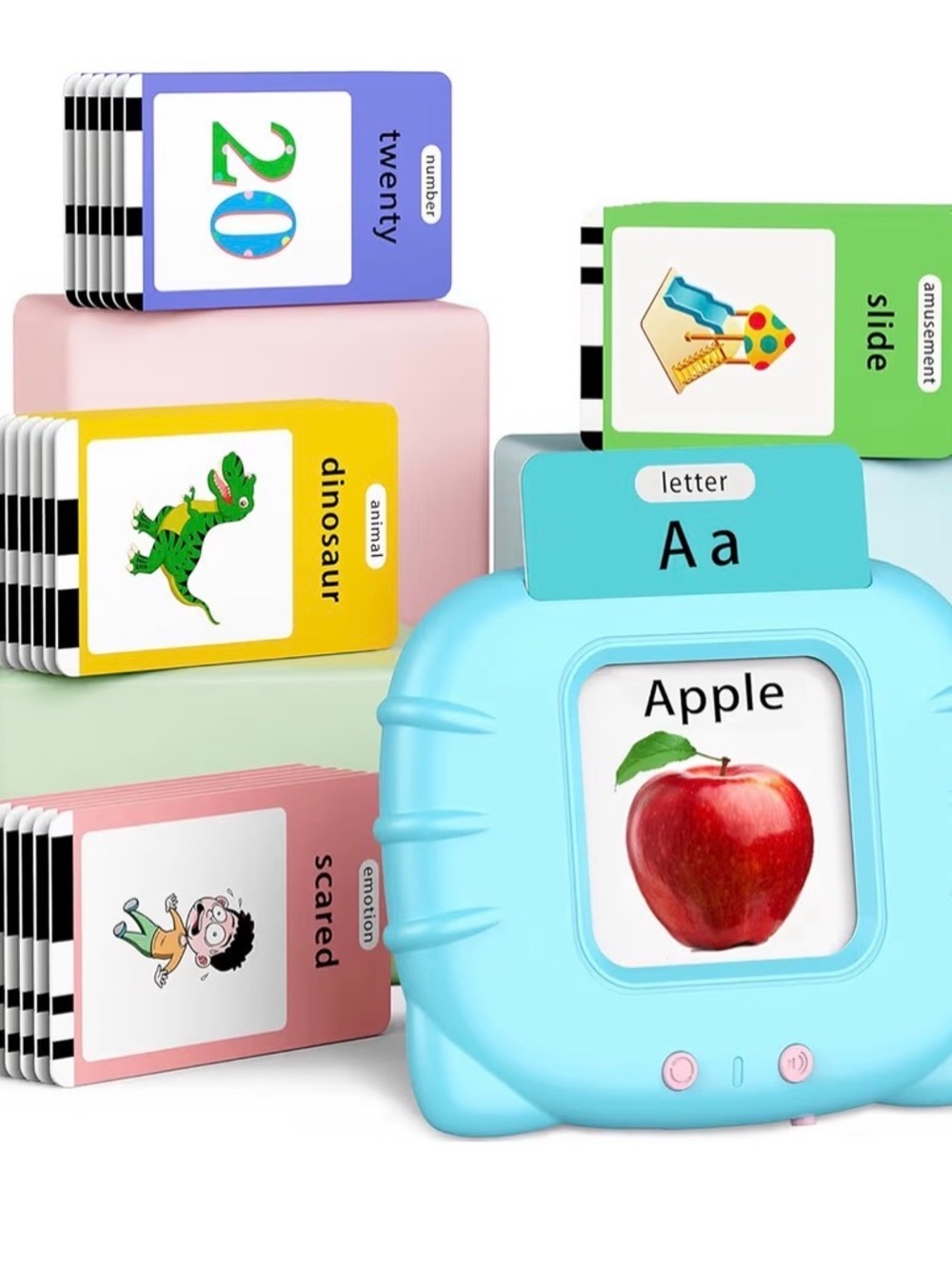 Early Education Card Reading Device-Blue